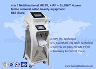 Multifunctionele 4 in 1 van de het Haarverwijdering van de Tatoegeringsverwijdering de Lasermachine van Nd Yag van Elight IPL rf